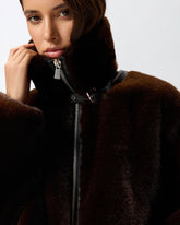 Faux fur blouson jacket -  | Pinko