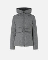 Fully rhinestoned short down jacket -  | Pinko