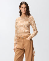 Cropped-Pullover mit Logo Love Birds -  | Pinko