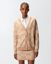 Cardigan mit Logo Love Birds -  | Pinko