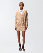 Cardigan mit Logo Love Birds -  | Pinko