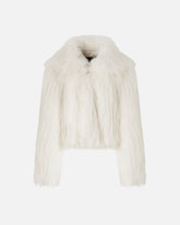 Fur-effect pea coat -  | Pinko