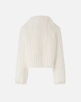 Fur-effect pea coat -  | Pinko