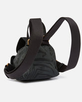 Kleiner Rucksack aus Nylon mit Animalprint -  | Pinko