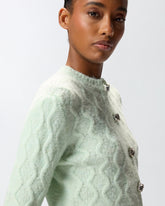 Kurzer Cardigan mit Schmuckknöpfen -  | Pinko