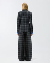 Zweireihige Jacke mit Karomuster -  | Pinko