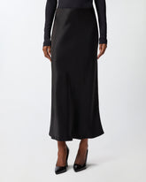 Longuette-Rock aus Satin -  | Pinko