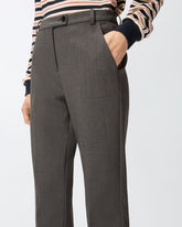 Long trousers with rear zip -  | Pinko