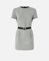 Mini dress with Love Birds belt -  | Pinko