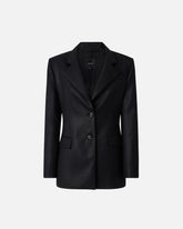 Pinstriped blazer with strap -  | Pinko