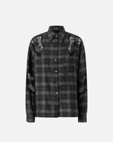 Check shirt with lace -  | Pinko