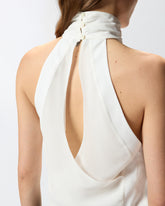 Neckholder-Top mit Öffnung auf der Rückseite -  | Pinko