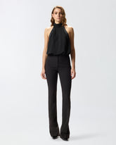 Halterneck top with rear opening -  | Pinko