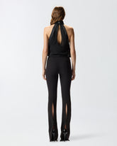 Halterneck top with rear opening -  | Pinko