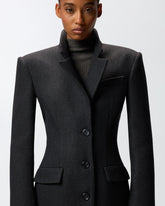 Langer Mantel aus Wollstoff -  | Pinko