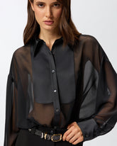 Shirt with cut-out detail -  | Pinko