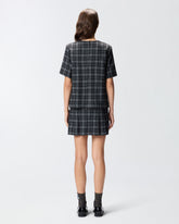 Check mini dress -  | Pinko
