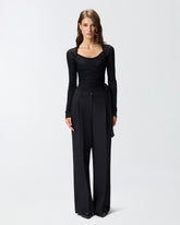 Pullover aus Wollmix mit geknotetem Effekt -  | Pinko