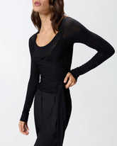 Pullover aus Wollmix mit geknotetem Effekt -  | Pinko