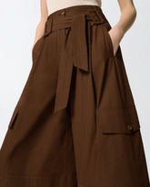 Fluid long shorts in cotton -  | Pinko