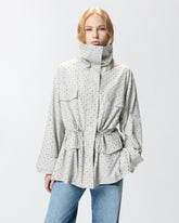 Parka mit Strass und Nieten -  | Pinko