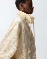 Blouson jacket with all-over micro studs -  | Pinko