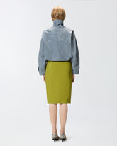 Blouson jacket with all-over micro studs -  | Pinko
