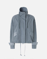 Blouson jacket with all-over micro studs -  | Pinko