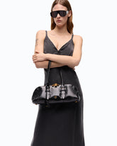 Escape Bag Horizontal large handbag in new shiny leather -  | Pinko