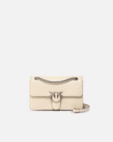 Kleine Handtasche Mini Love Bag One Light aus Chevron-Leder -  | Pinko