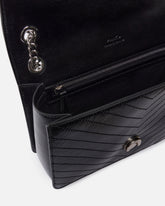 Love Bag One medium handbag in chevron leather -  | Pinko