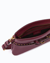 Belt Bag medium shoulder bag in leather - Pink | Pinko