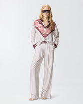 Hemd mit Krawattenmotiv und abgesetztem Print -  | Pinko