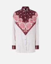 Hemd mit Krawattenmotiv und abgesetztem Print -  | Pinko