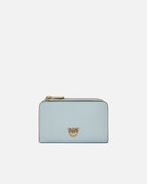 Mini wallet in leather with Love Birds -  | Pinko