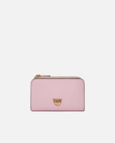 Mini wallet in leather with Love Birds -  | Pinko