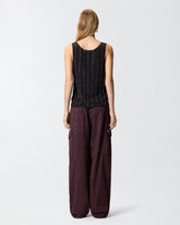 Vest top with jewel stripes -  | Pinko