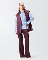 Striped shirt with jewel embellishment -  | Pinko