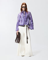 Super-wide-leg jeans -  | Pinko