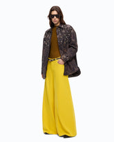 Flared jeans with super wide leg - Trasparente | Pinko