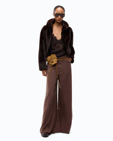 Flared jeans with super wide leg -  | Pinko