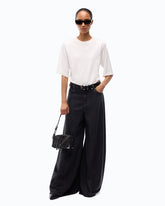 Flared jeans with super wide leg -  | Pinko