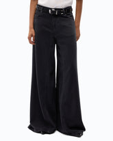 Flared jeans with super wide leg -  | Pinko