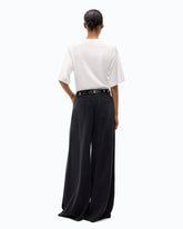 Flared jeans with super wide leg -  | Pinko