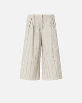 Bermuda shorts with jewel stripes -  | Pinko