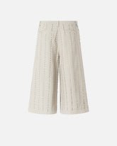 Bermuda shorts with jewel stripes -  | Pinko