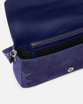 Love Bag One Slouchy medium shoulder bag in suede with inlays -  | Pinko