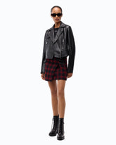 Nappa leather biker-style jacket -  | Pinko