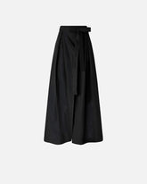 Long wrap skirt with bow -  | Pinko