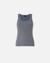 Vest top with jewel details -  | Pinko